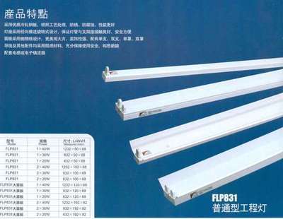 CE認(rèn)證全塑料T5支架燈 安全、環(huán)保、高效的現(xiàn)代照明選擇